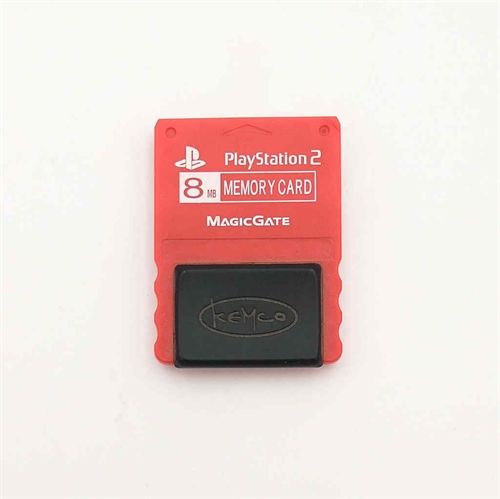 Playstation 2 Tilbehør - Uoriginalt Memory Card - 8MB - Flere Farver (B Grade) (Genbrug) 